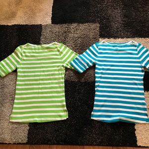 Women’s segments 100% cotton tees